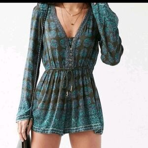 Ecote By Urban Outfitters Helena Romper